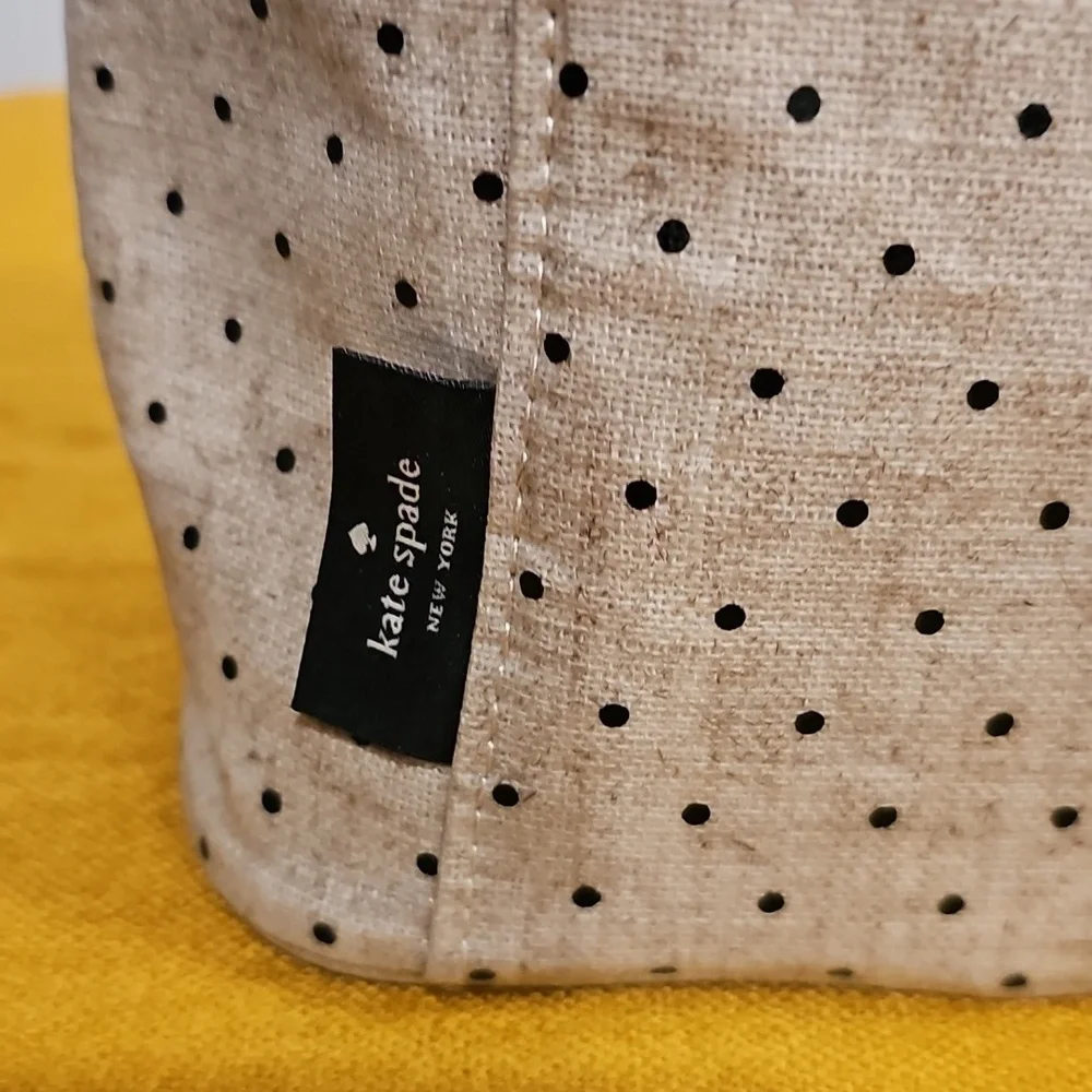 Kate Spade Tan Polka Dot 